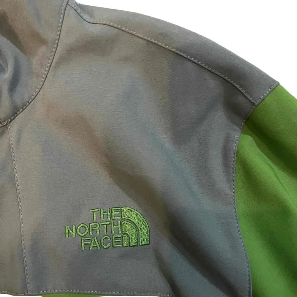 The North Face Men's Green Softshell‎ Water-Resistant Fleece Jacket Size Large